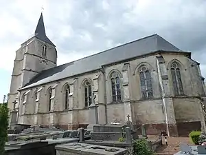 L'église de Cléty.