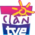 Ancien logo de Clan TVE du 12 décembre 2005 au 1er septembre 2008.