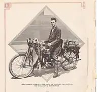 Premier Tour du monde en moto Modèle A de Carl Stearns Clancy en 1912-1913