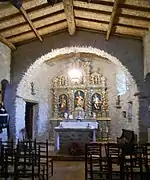 L'intérieur de l'église Saint-Sylvestre