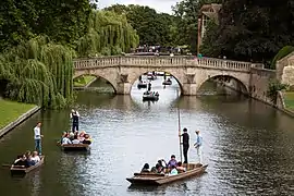 Le Clare Bridge, sur la rivière Cam.