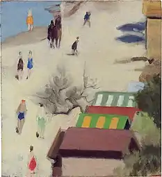 Sandringham Beach, 1933, National Gallery of Australia.