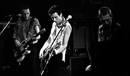 Photo représentant le groupe The Clash.