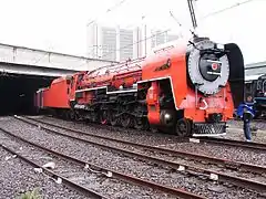 Afrique du Sud, 1953, locomotive type Northern 242.