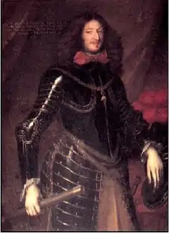 Claude-Lamoral Ier (1618†1679), frère d'Albert Henri, 3e prince de Ligne.