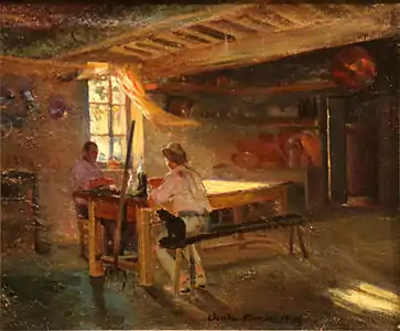 Intérieur de ferme (1903), Avignon, musée Louis Vouland.