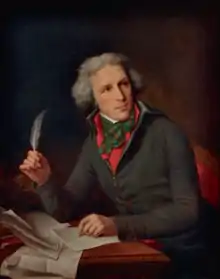 Claude François Chauveau-Lagarde par François Marcille, musée des Beaux-Arts de Chartres.