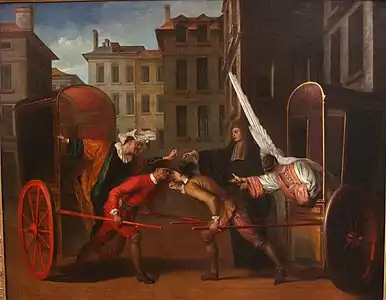 Les Deux Carrosses, 1707Musée du Louvre