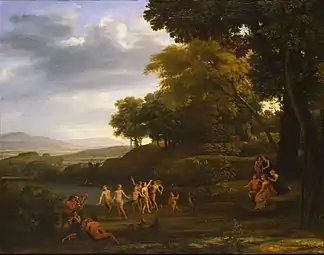 Danse de nymphes et satyres (1646), Tokyo, musée national de l'Art occidental.