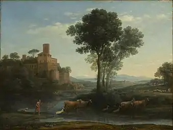 Paysage avec le voyage de Jacob (1677), , WilliamstownClark Art Institute.