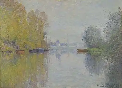 Claude Monet, Automne sur la Seine, Argenteuil, 1873