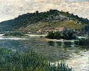 Paysage à Port-Villez, 1883, par Claude Monet