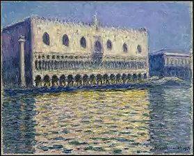 Claude Monet, Le Palais ducal, 1908.