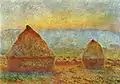 Les Meules de Claude Monet