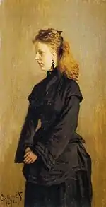 Claude Monet, Portrait de Guurtje van de Stadt, 1871.