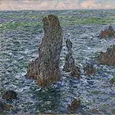 Les Pyramides, Claude Monet , 1886, coll. du Dr Rau, Cologne.