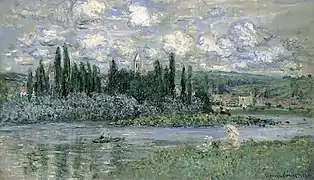 Vétheuil-sur-Seine -  Claude Monet, 1880.