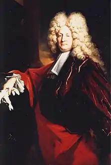 Portrait présumé de Claude de Guillebon, échevin de Paris en 1701.