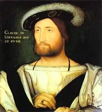 Claude de Lorraine, duc de Guise, Palazzo Pitti de Florence.