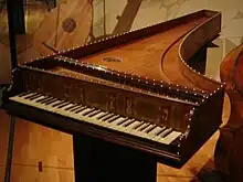 Clavecin italien à clavier unique