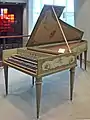 Le clavecin Érard.Musikinstrumenten Museum, Berlin.