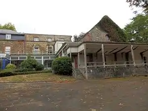 Sanatorium de Clavières, partie ancienne remaniée dans les années 1960-70