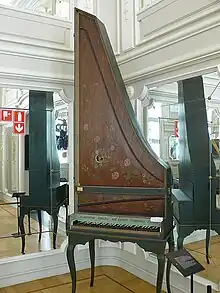 Clavicytherium de 1751Bruxelles, Musée des Instruments de Musique