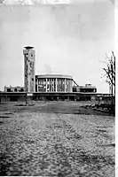 La gare de Brest en 1944.