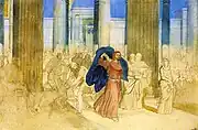 Jésus chasse les marchands du Temple