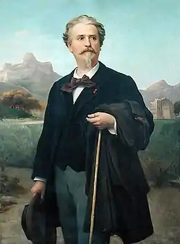 Portrait de Frédéric Mistral.