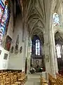 Chapelle St-Roch, vue vers l'est.