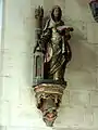 Statue de sainte Barbe.