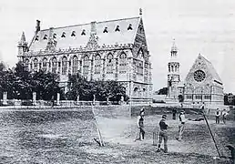 Le collège en 1866