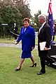 Jenny Shipley, première femme Première ministre en Océanie ( Nouvelle-Zélande ; 1997).