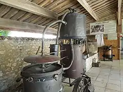 La distillerie itinérante.