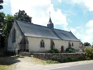 La chapelle de Clis, façade nord