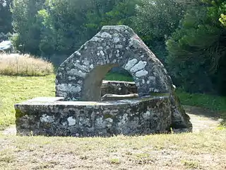 La fontaine verte.