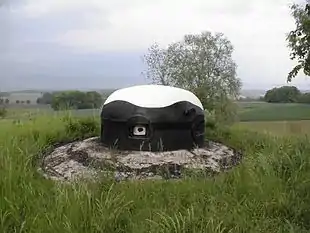 Cloche GFM de la casemate STG des Vernes.