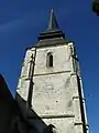 Le clocher de l'église.