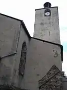 Le clocherde Saint-Chély.