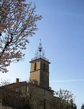 Clocher à campanile en fer forgé de Château-Gombert.