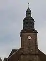 Église Saint-Magloire : le clocher.