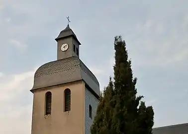 Le clocher de l'église Saint-André.