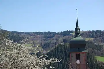 Clocher de l'église Saint-Joseph.