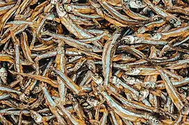 Sardines séchées du lac Tanganyika.