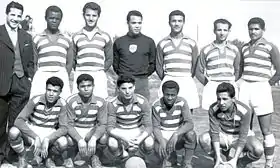 Équipe en 1955-1956.