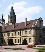 L'abbaye de Cluny aujourd'hui.