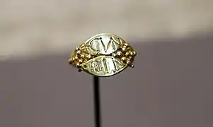 Bague d'Ingonde, épousée vers 516.