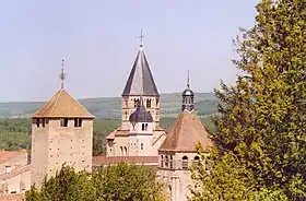 L'abbaye Saint-Pierre-et-Saint-Paul de Cluny.