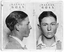 Clyde Barrow en 1926.